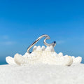 Anillo de Plata Onda del Mar