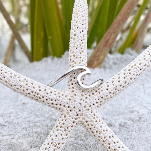 Anillo de Plata Onda del Mar