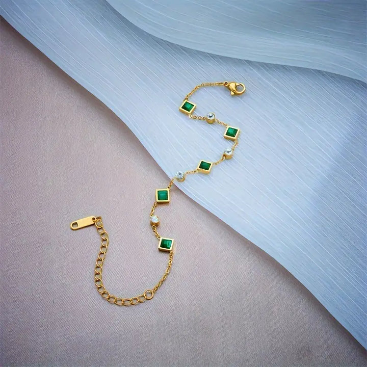 Pulsera Carolina z Esmeraldo