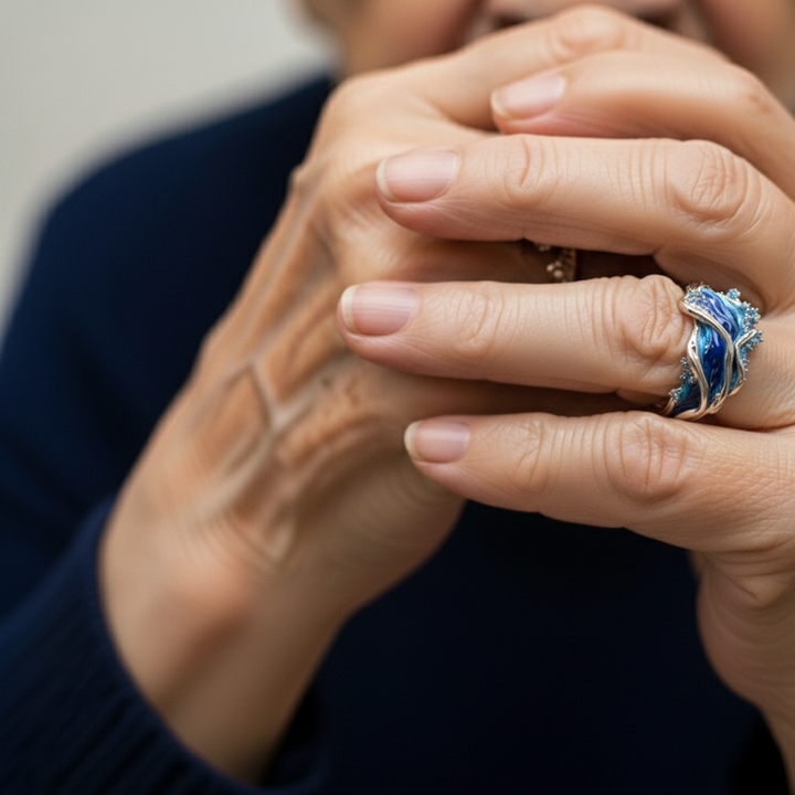 Vintage Zlani Ocean Ring