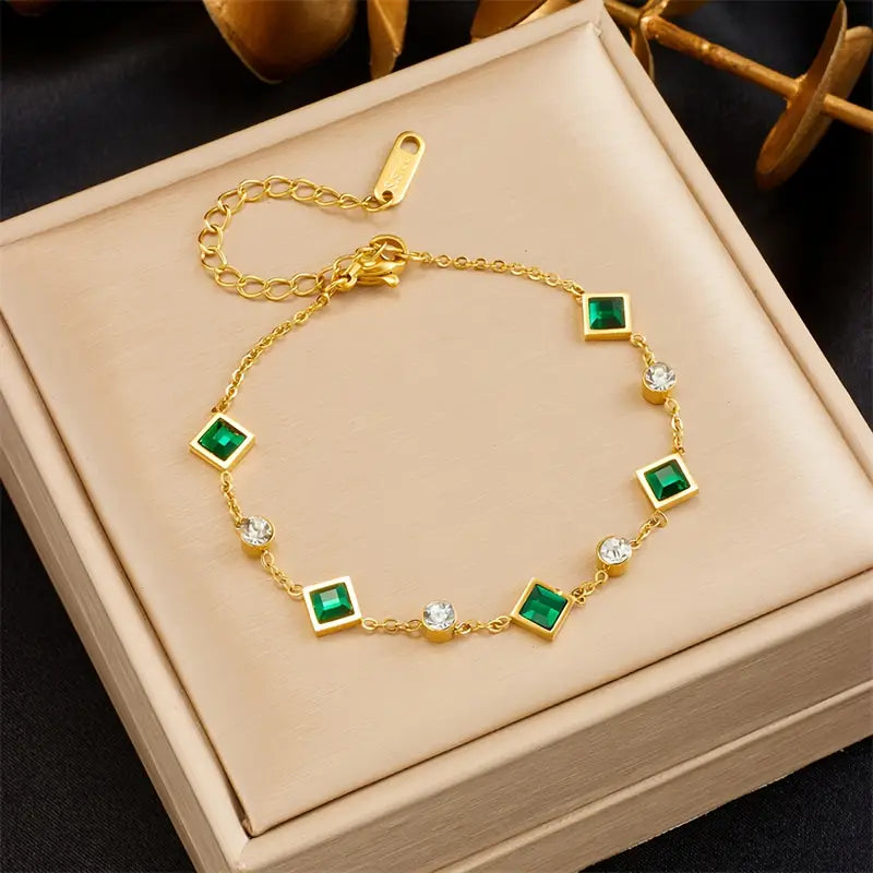 Pulsera Carolina z Esmeraldo